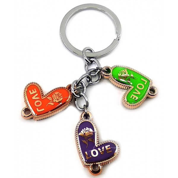 

Брелок "Сердечки" AB