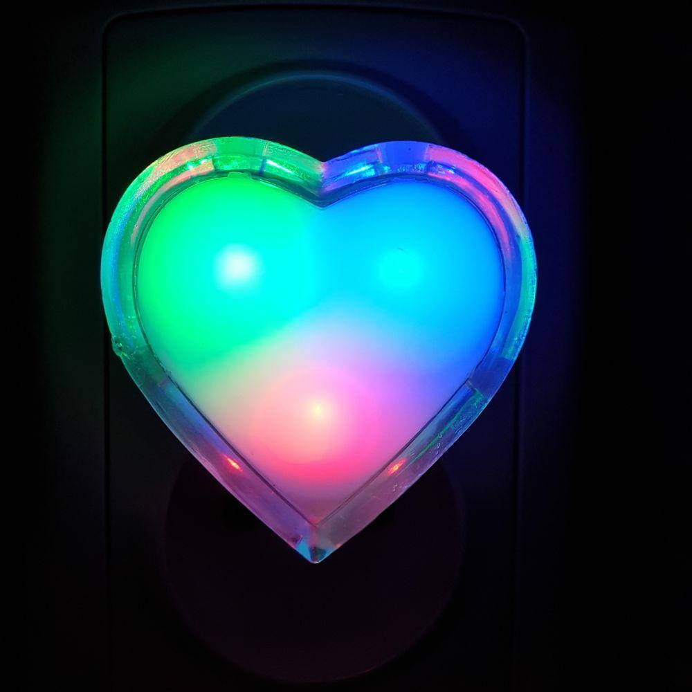 

Светильник-ночник LED СЕРДЦЕ А852 600шт/ящ, Белый