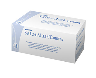 

Маска захисна медична на резинках (SAFE+MASK ECONOMY) лаванда