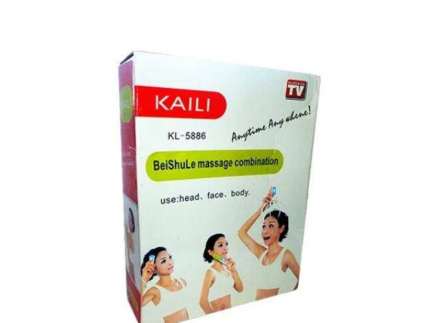 

Ручний масажер для голови, обличчя, тіла з насадками KAILI KL- 5886