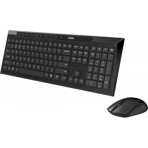 

Комплект клавиатура и мышь Rapoo 8210M Black (беспроводной), Черный