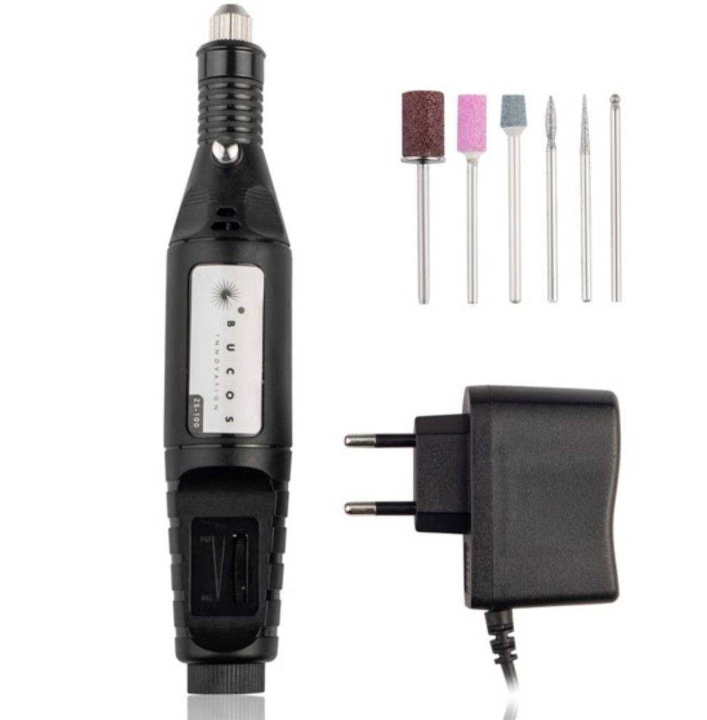 

Фрезер-ручка BUCOS SZ-100(20000 об.) Черный (+6 улучшенных фрез)