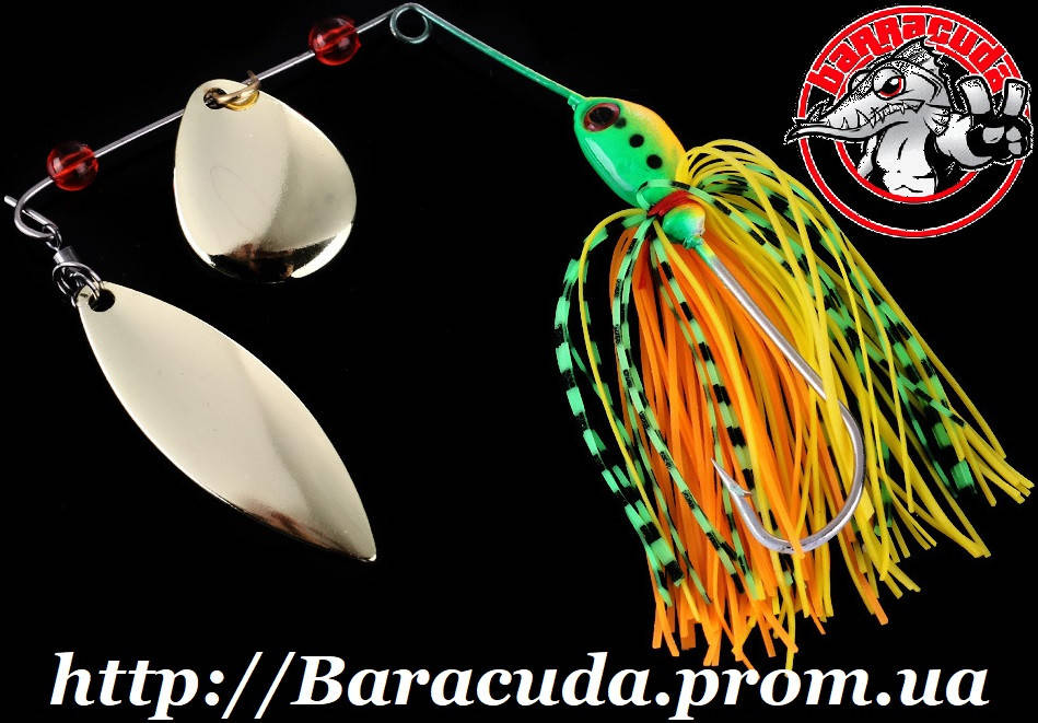 

Spinner Bait Hengjia желто-оранжевый
