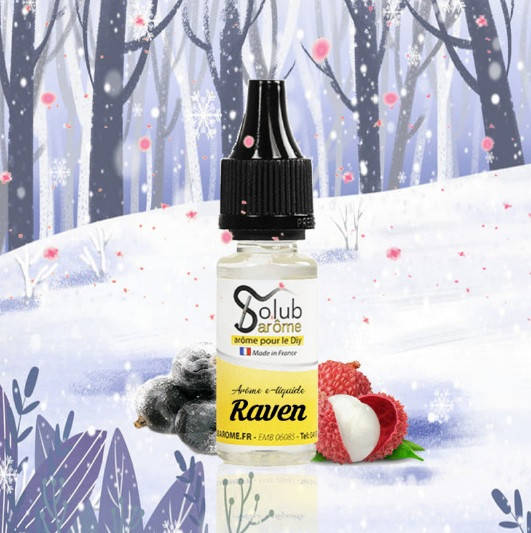 

Ароматизатор Solub "Raven" со вкусом Смородина с личи 5 мл