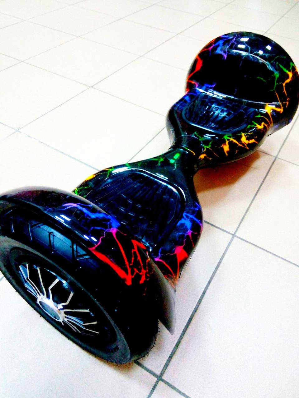 

Детский Гироскутер гироборд 10 дюймов Smart Balance Wheel Цветная молния