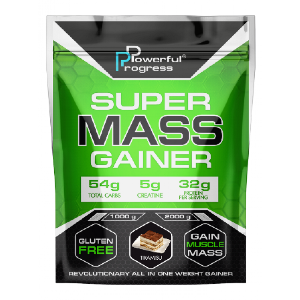 

Super Mass Gainer - 1000g Tiramisu