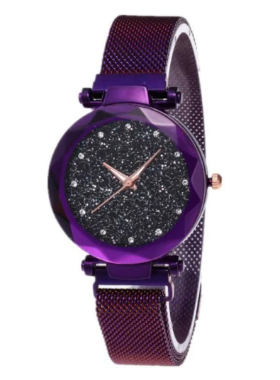 

Женские часы Starry Sky Watch на магнитной застёжке Фиолетовый (KG-2830)