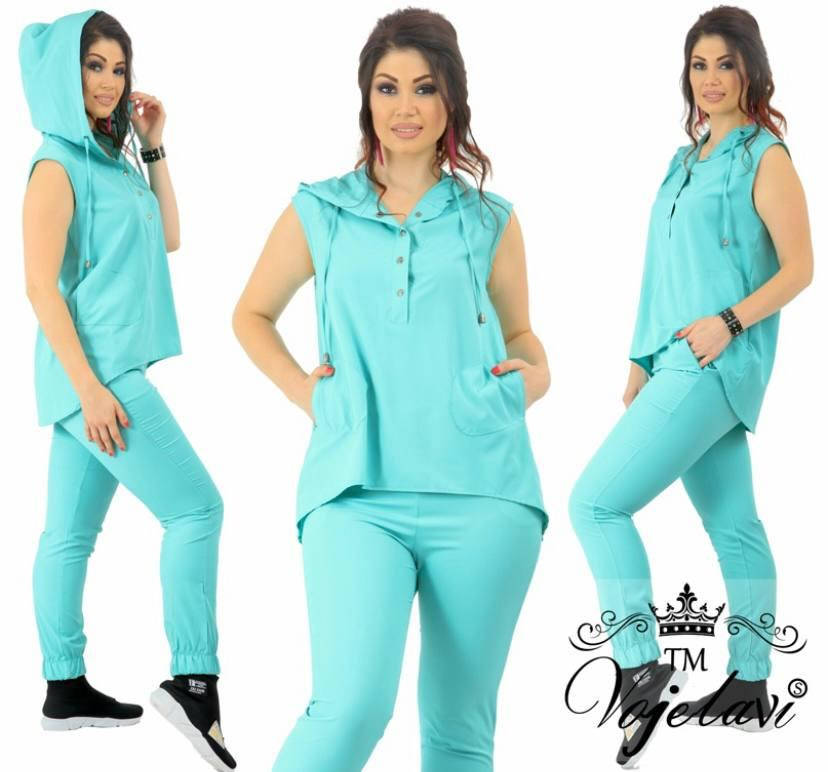 

Костюм женский софт (48-50)(4цв) "MODNUY OBRAZ" недорого от прямого поставщика
