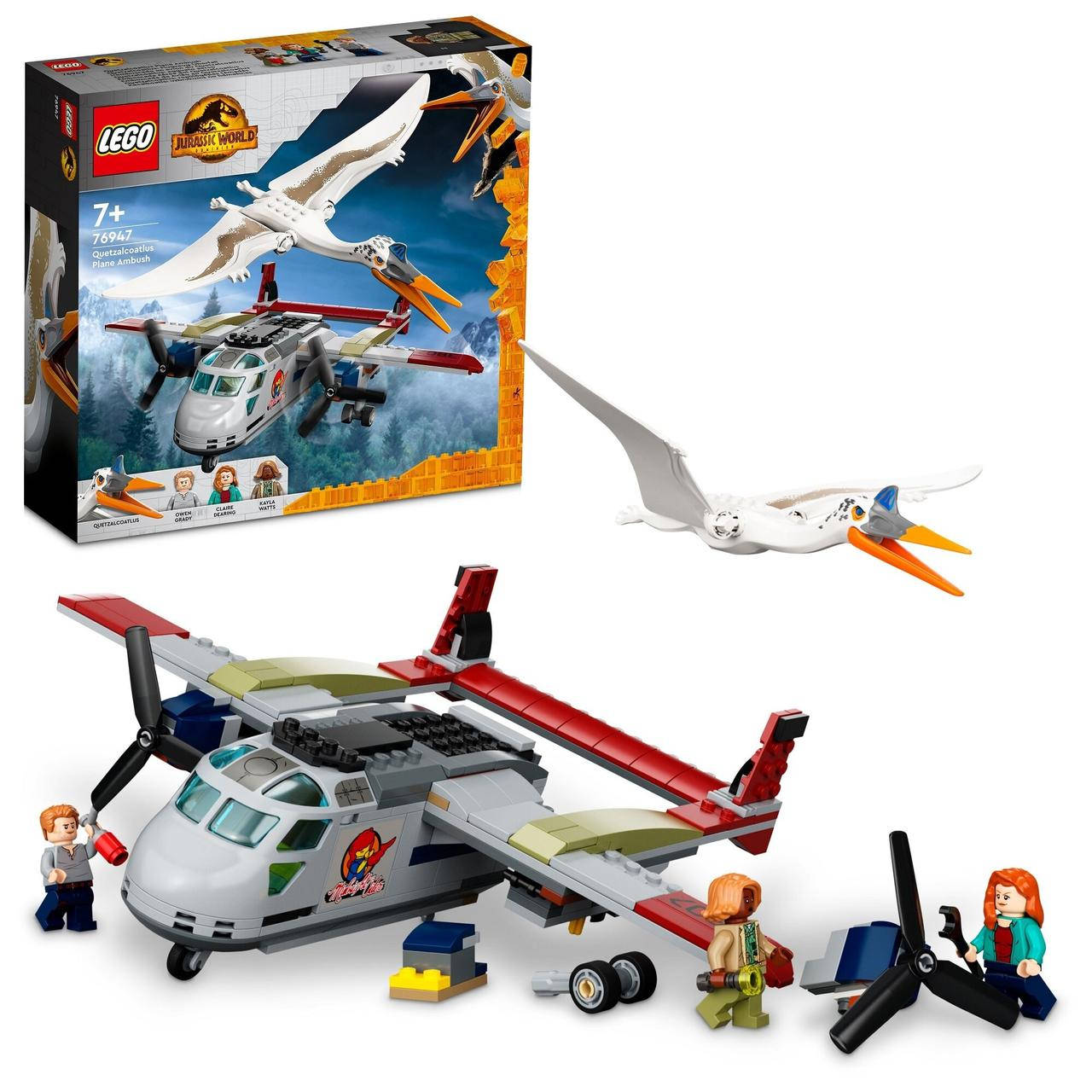 

Конструктор LEGO Jurassic World Кекалкоатль: Літак Засідка 76947