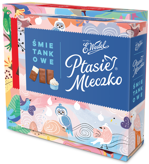 

Конфеты Lotte Wedel Птичье молоко со сливочной начинкой 380 гр