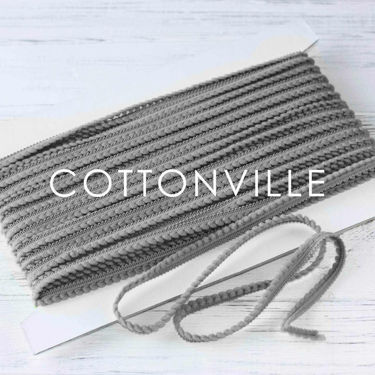 

Тесьма 9 мм серая, Серый