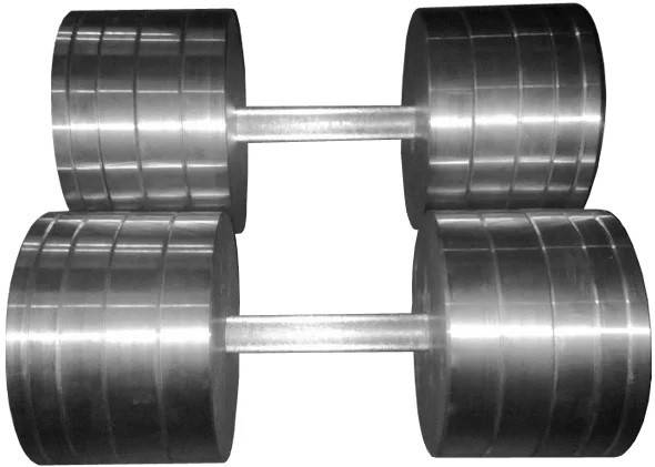 

Гантели наборные металлические 2 по 36 кг для дома спортзала общий вес 72 кг (разборные удобные надежные), Серый