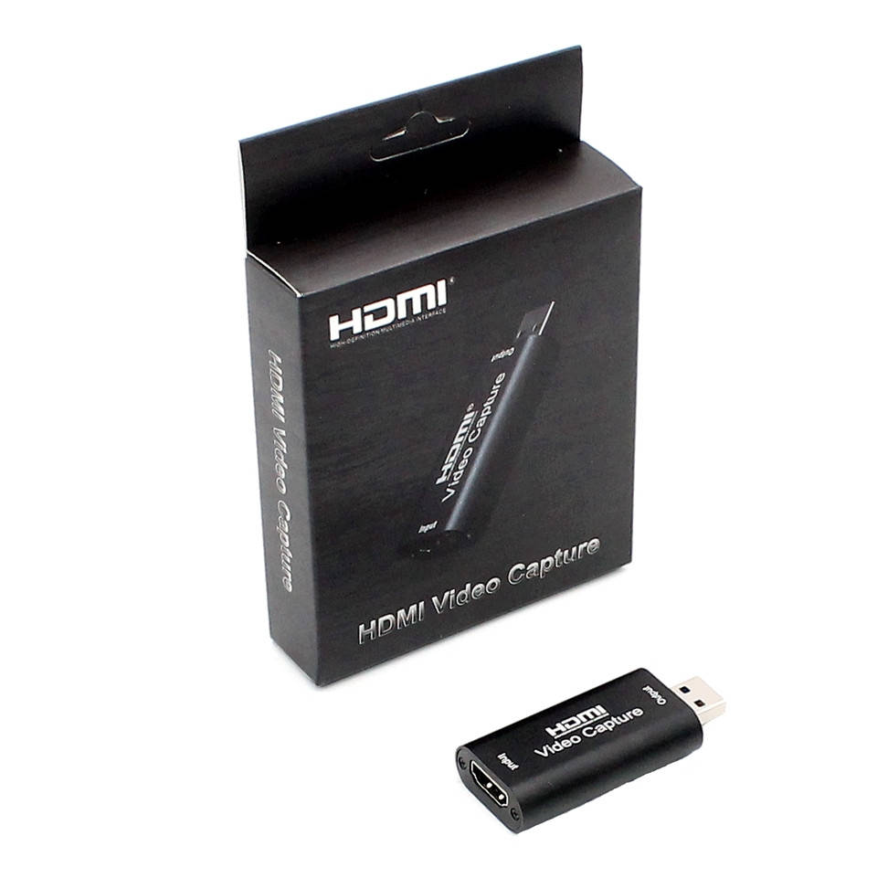 

Карта видеозахвата USB HDMI Video Capture Внешняя плата для захвата видео аудио на ПК