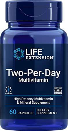

Life Extension, таблетки для приема дважды в день, 60 таблеток