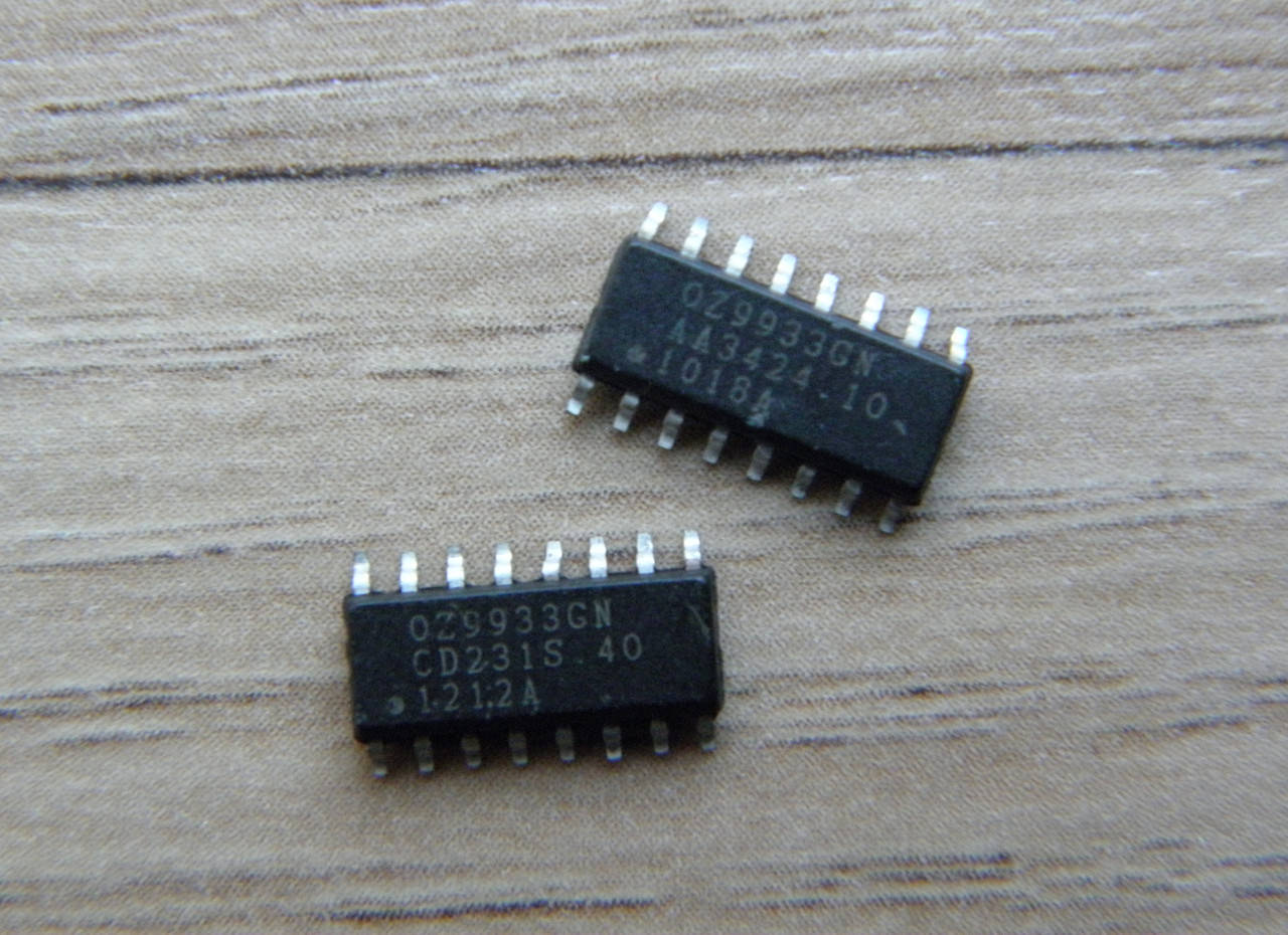 

Микросхема OZ9933GN = ta9687GN