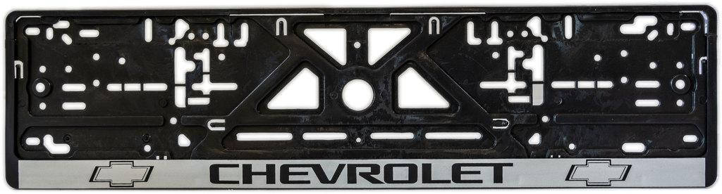 

Рамка под номер (универсальная) надпись CHEVROLET, шт