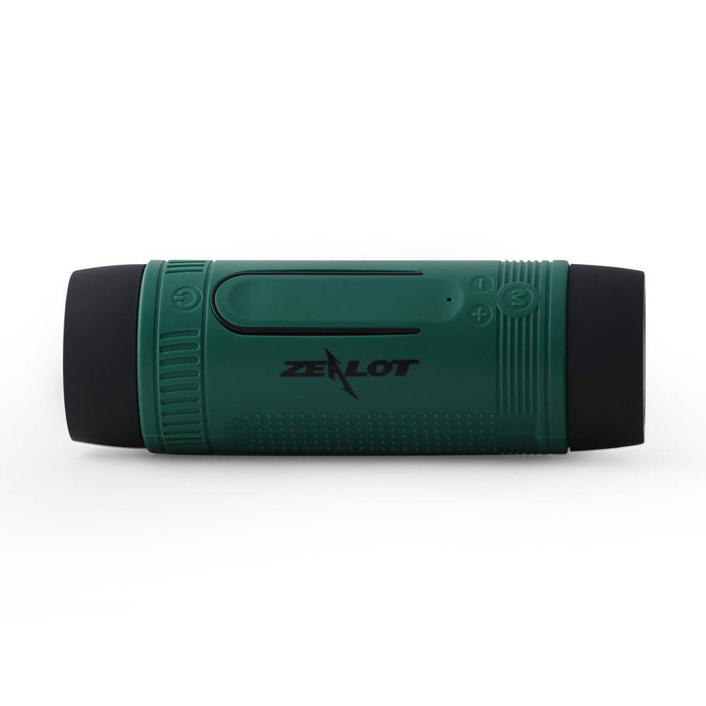 

Вело MP3-плеер ТМ "ZEALOT" S1 "3-в-1" (Bluetooth/громкая связь, диод CREE Q5, повербанк 3500 мАч) ЗЕЛЁНЫЙ