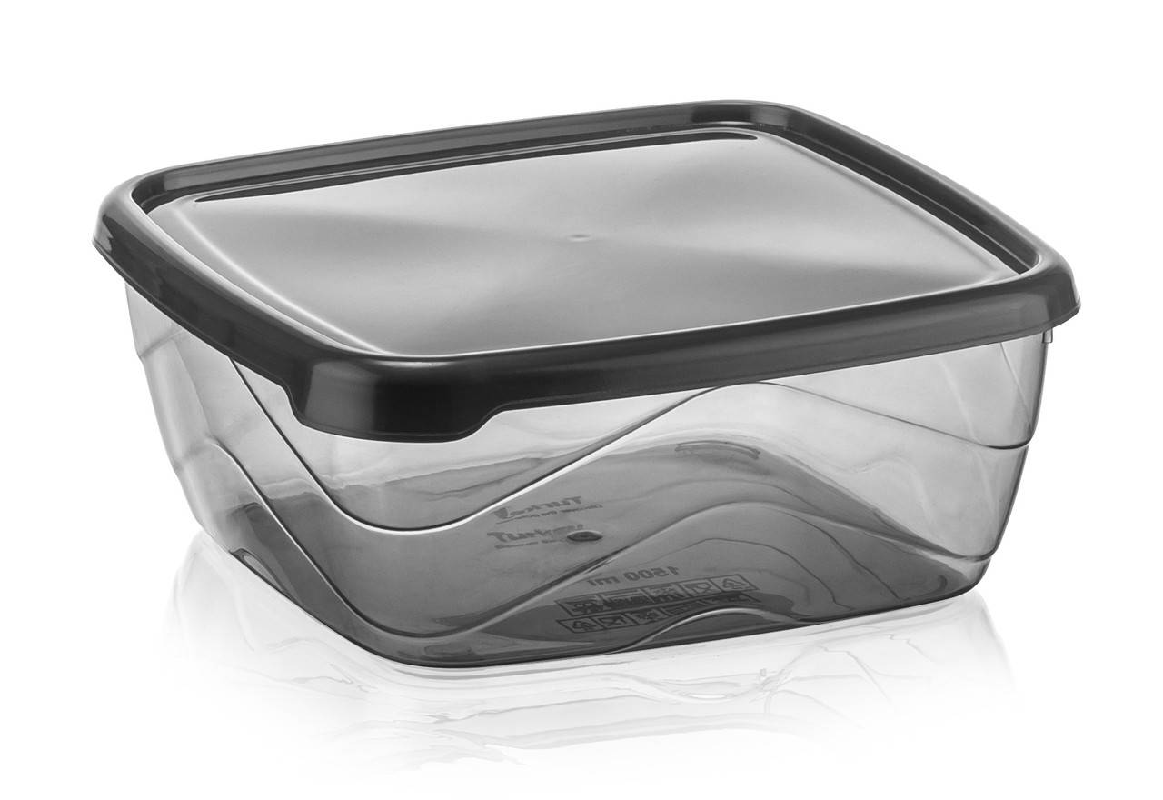 

Контейнер пищевой квадратный AKAY plastik, 0,5л., Турция, AK 662, Разные цвета