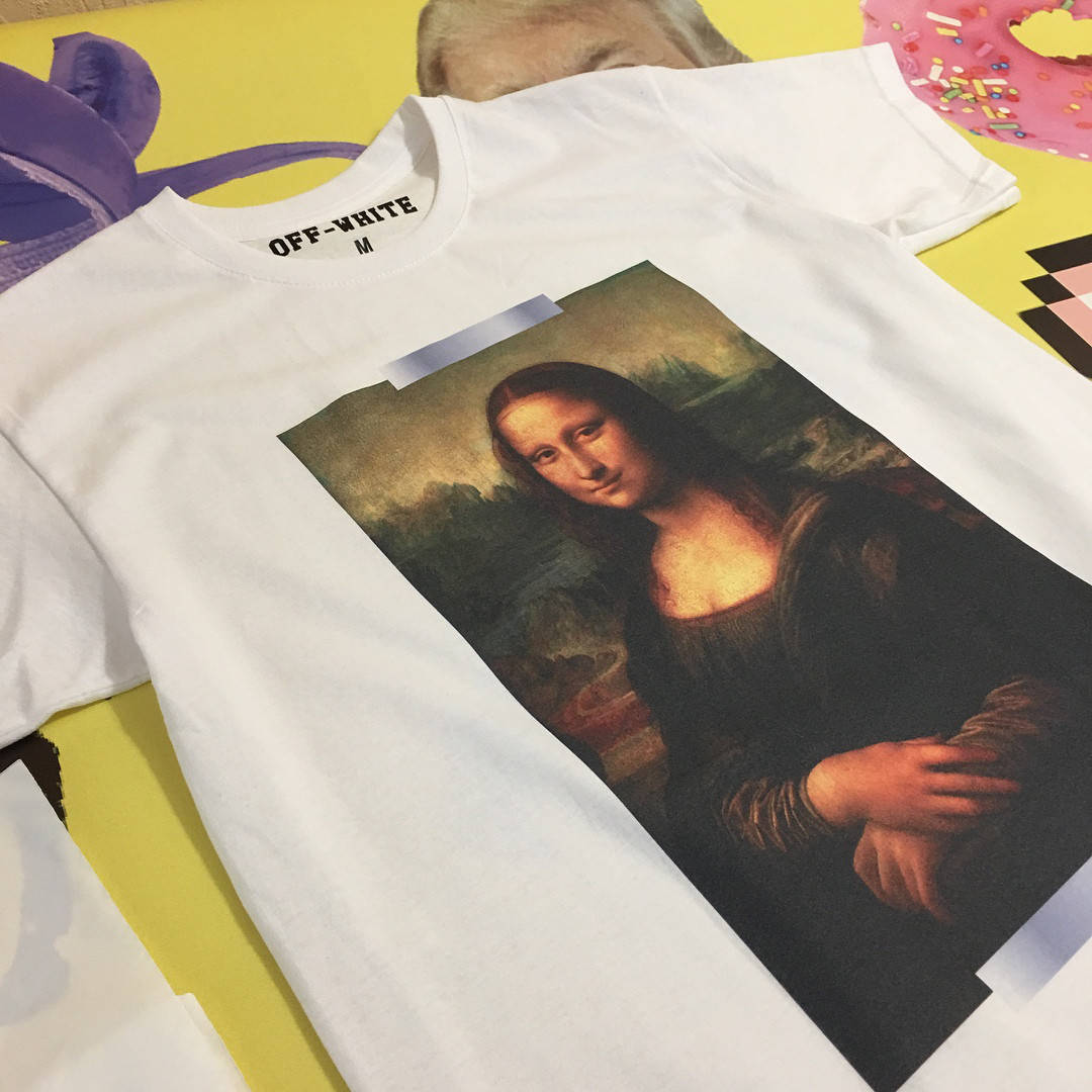 

Футболка мужская OFF WHITE Mona lisa | XXL