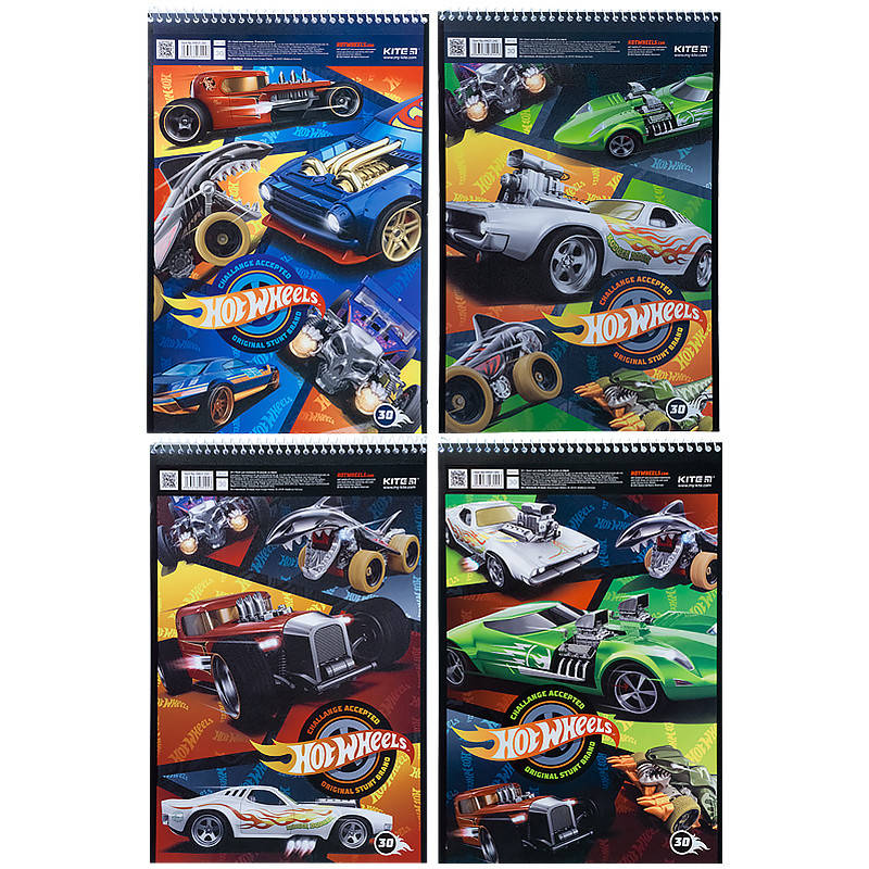 

Зошит для малювання Kite Hot Wheels HW21-243