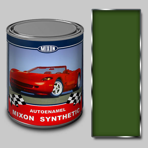 

Синтетическая автомобильная краска Mixon Synthetic. Зеленая 330. 1л, Зелёный
