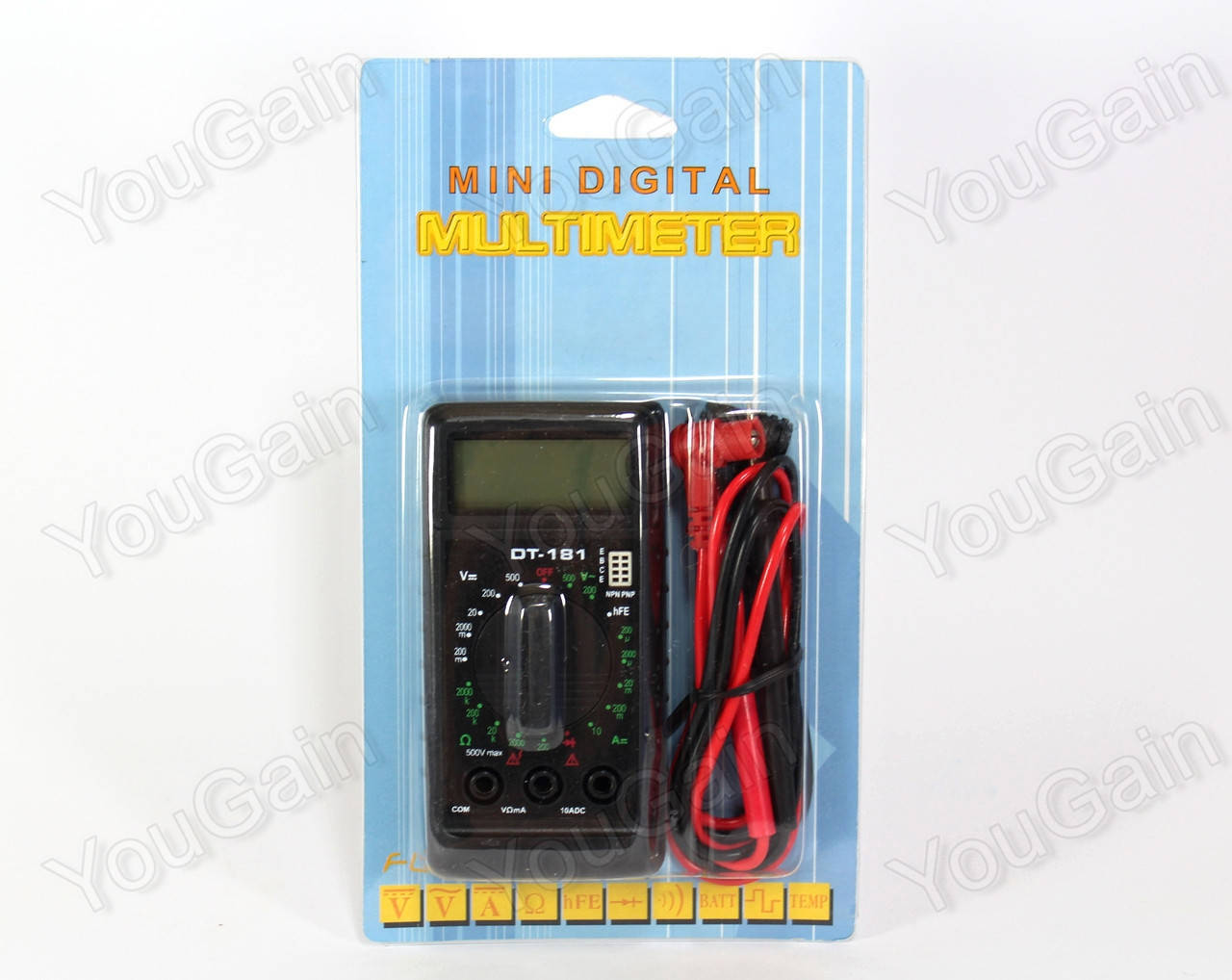 

Цифровой мультиметр (тестер) DT-181