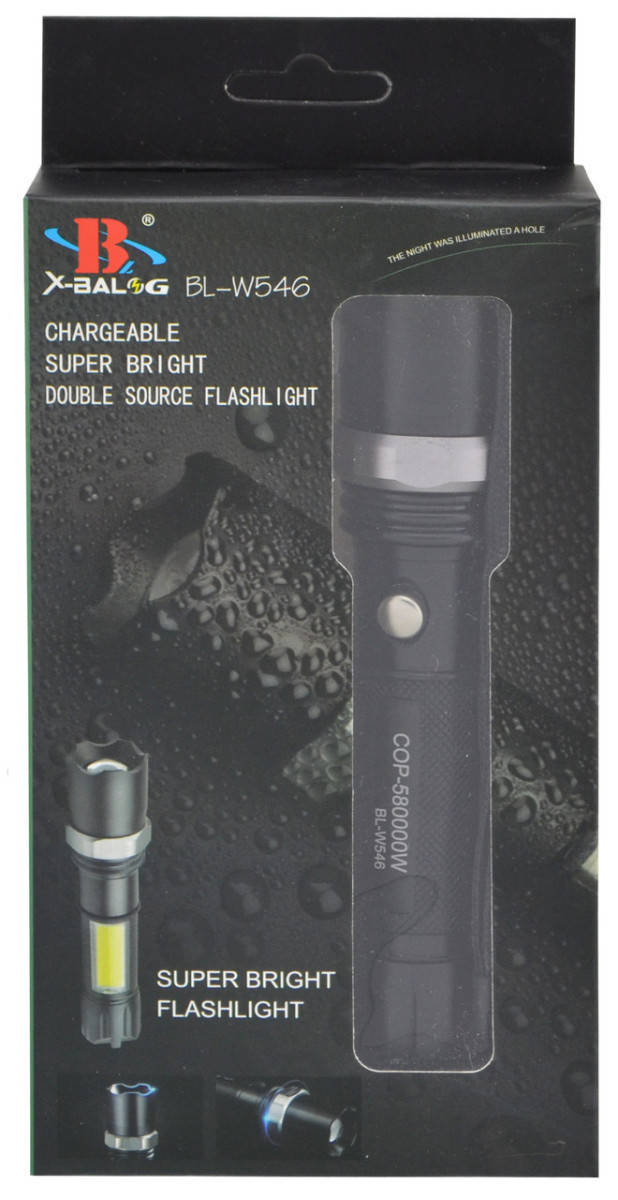 

Фонарик X-Balog BL-W546 COP-580000W