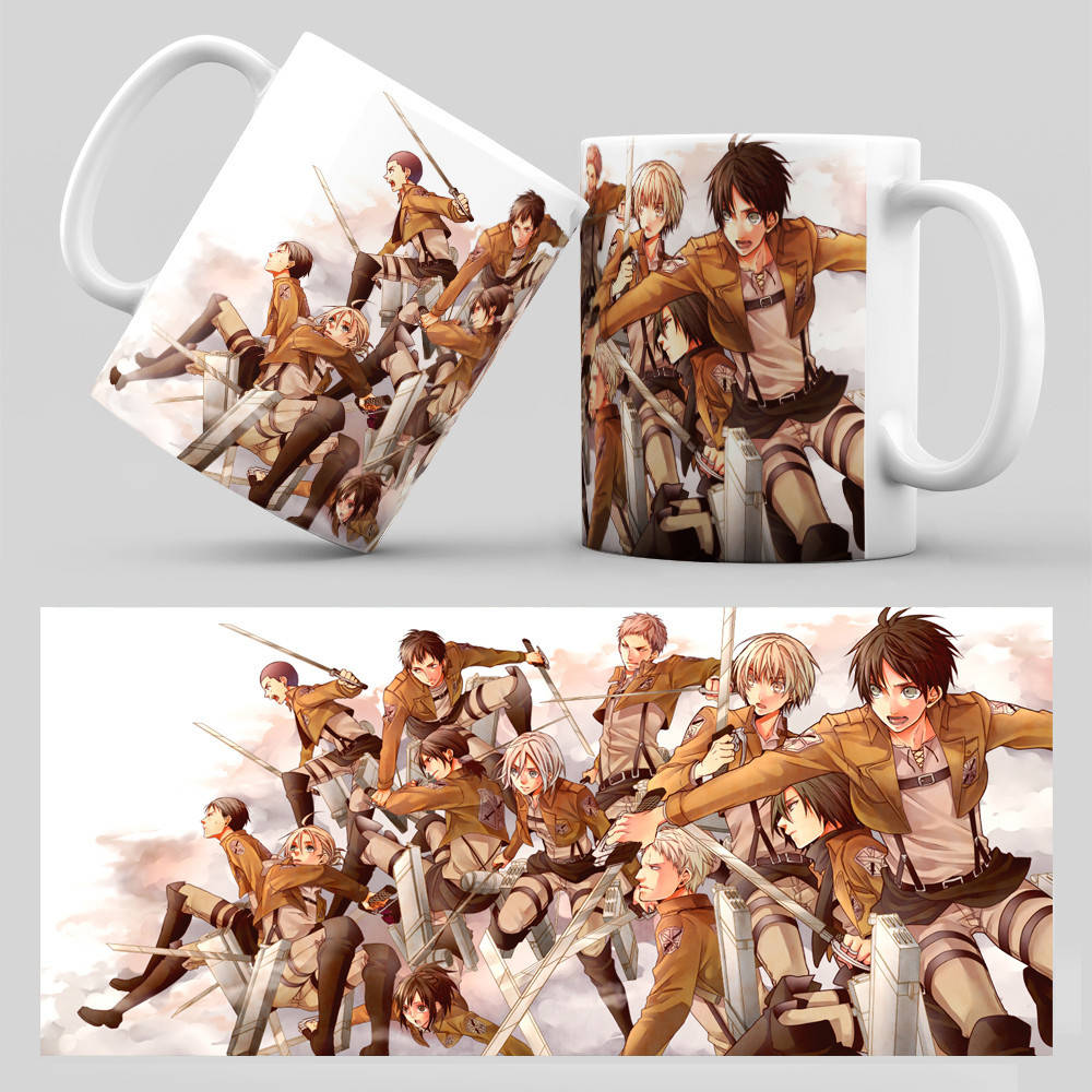 

Чашка Аниме Attack on titan 004, Белый