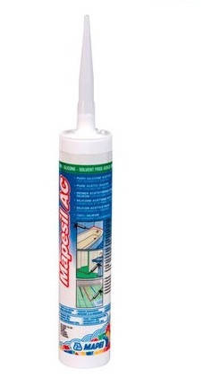 

Клей-герметик силіконовий Mapei Mapesil AC 310мл, 119 Сірий Лондон