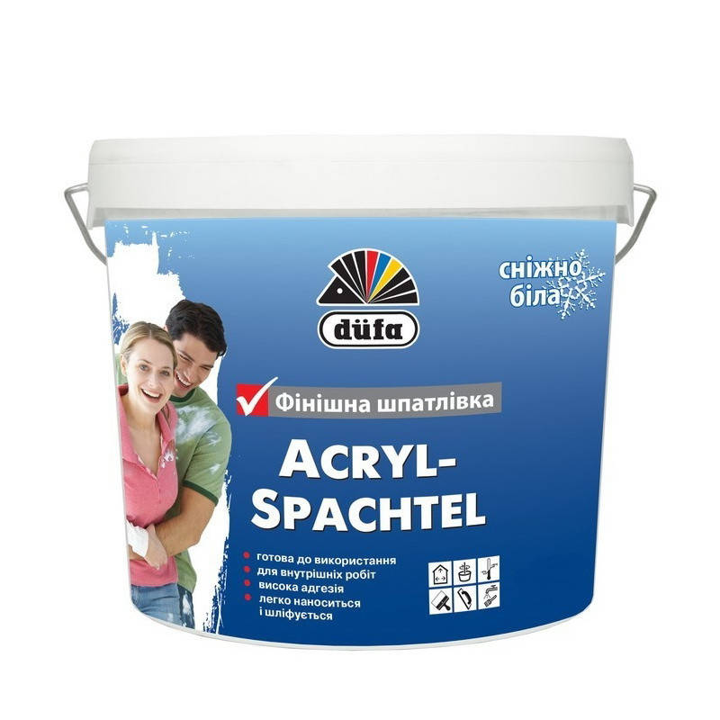 

Шпаклевка ACRYL SPACHTEL (16 кг)