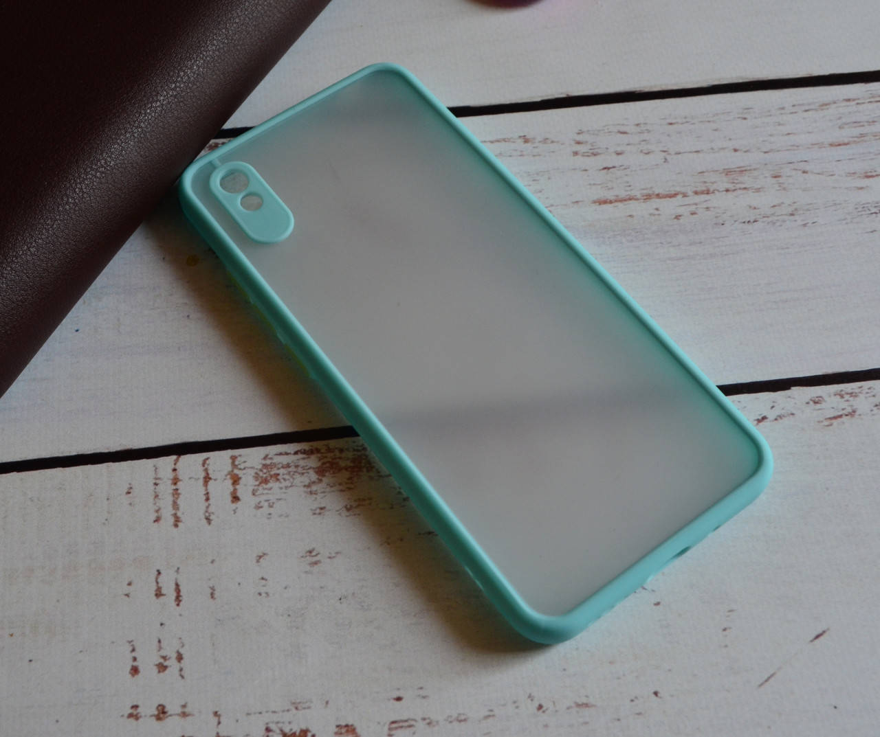 

Противоударный чехол для Xiaomi Redmi 9A, Бирюзовый
