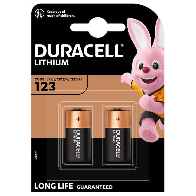 

Батарейка CR123A Duracell 2 Pack (ЦІНА ВКАЗАНА ЗА 1 ШТ.)