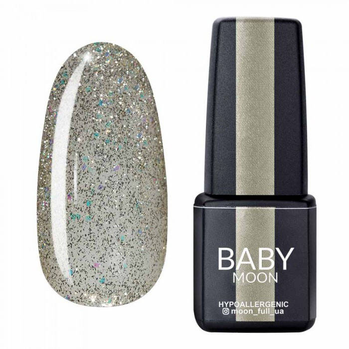 

Гель-лак Baby Moon Dance Diamond №18, 6 мл (белое золото, шиммерный)