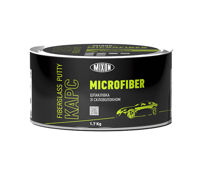 

Двухкомпонентная автомобильная шпатлевка MIXON КАРС MICROFIBER со стекловолокном 1.7кг