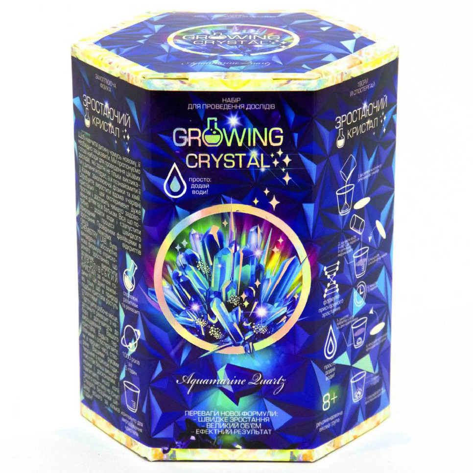 

Игровой набор для выращивания кристаллов GROWING CRYSTAL Danko Toys
