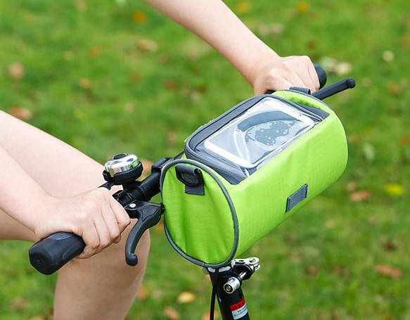 

Сумка для путешествий, Велосумка на руль под смартфон (Зеленая)