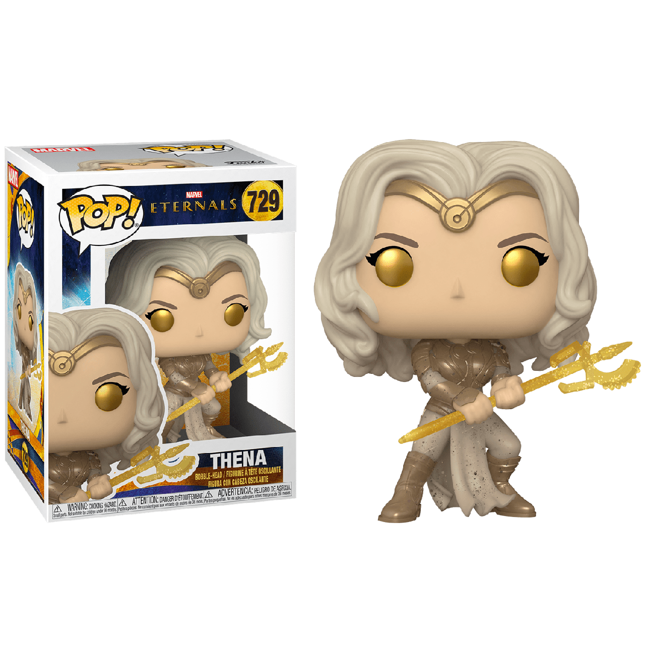 

Фигурка Funko Pop Фанко Поп Вечные Тена Eternals Thena 10 см E T 729