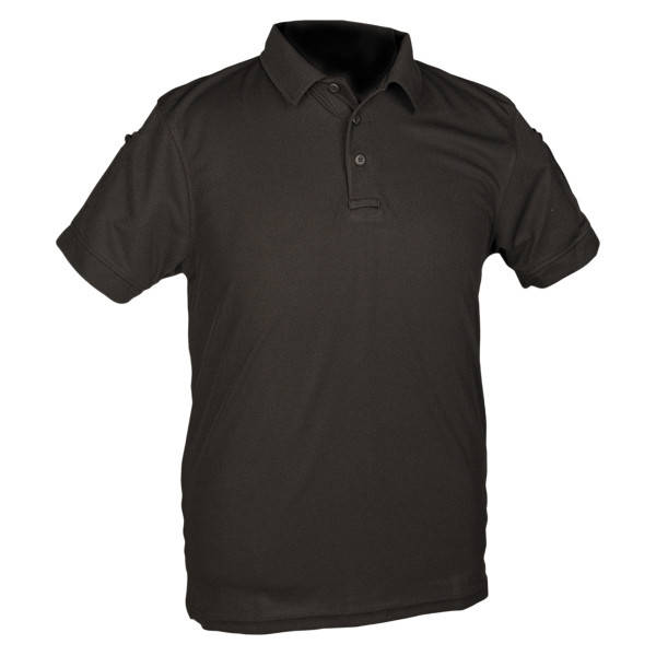 

Футболка Поло черная QUICK DRY POLOSHIRT 1/2 ARM., Черный