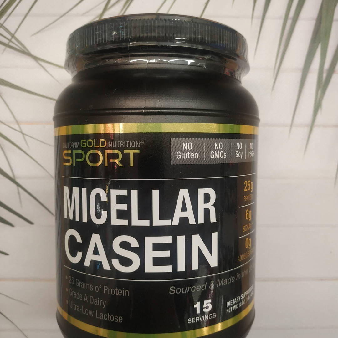 

California Gold Nutrition Micellar Casein 454 g , мицелий казеин протеин
