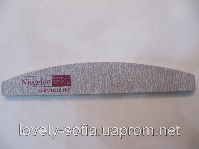

Пилочка минеральная Niegelon(80*100)Half серая