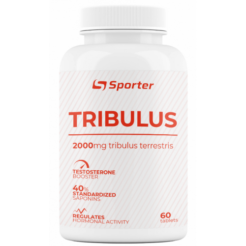 

Sporter Tribulus 2000 mg 60 таблеток