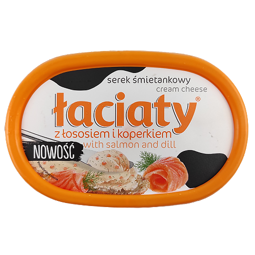 

Крем-сир Лаціата лосось Łaciaty 135g 12шт/ящ (Код : 00-00003543)