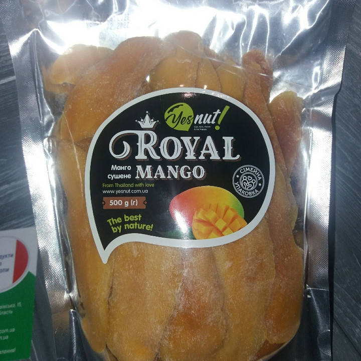 

Манго сушене Thai Thip 500 г