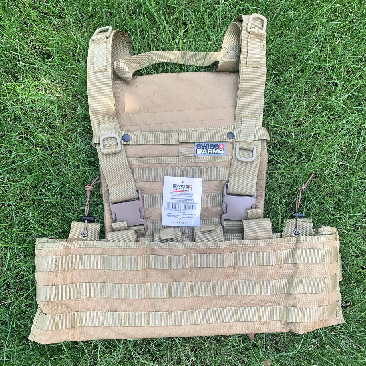 

Плитоноска Swiss Arms Швейцария койот