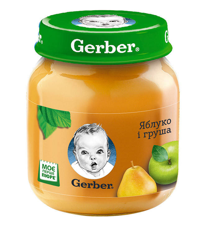 

Пюре GERBER "Яблоко и груша", 130г