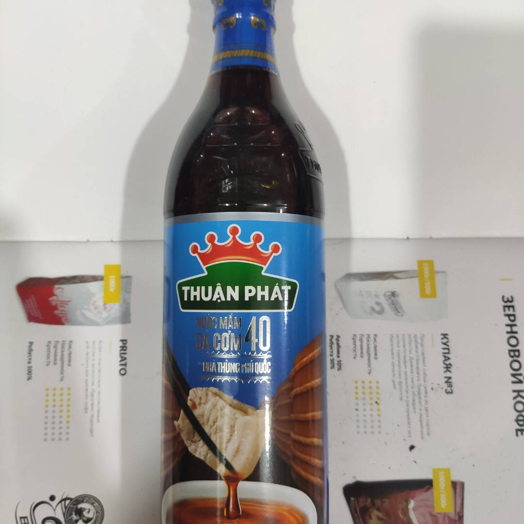 

Рыбный соус Thuan Phat Fish Sauce 40° , стекло 620 мл (Вьетнам)