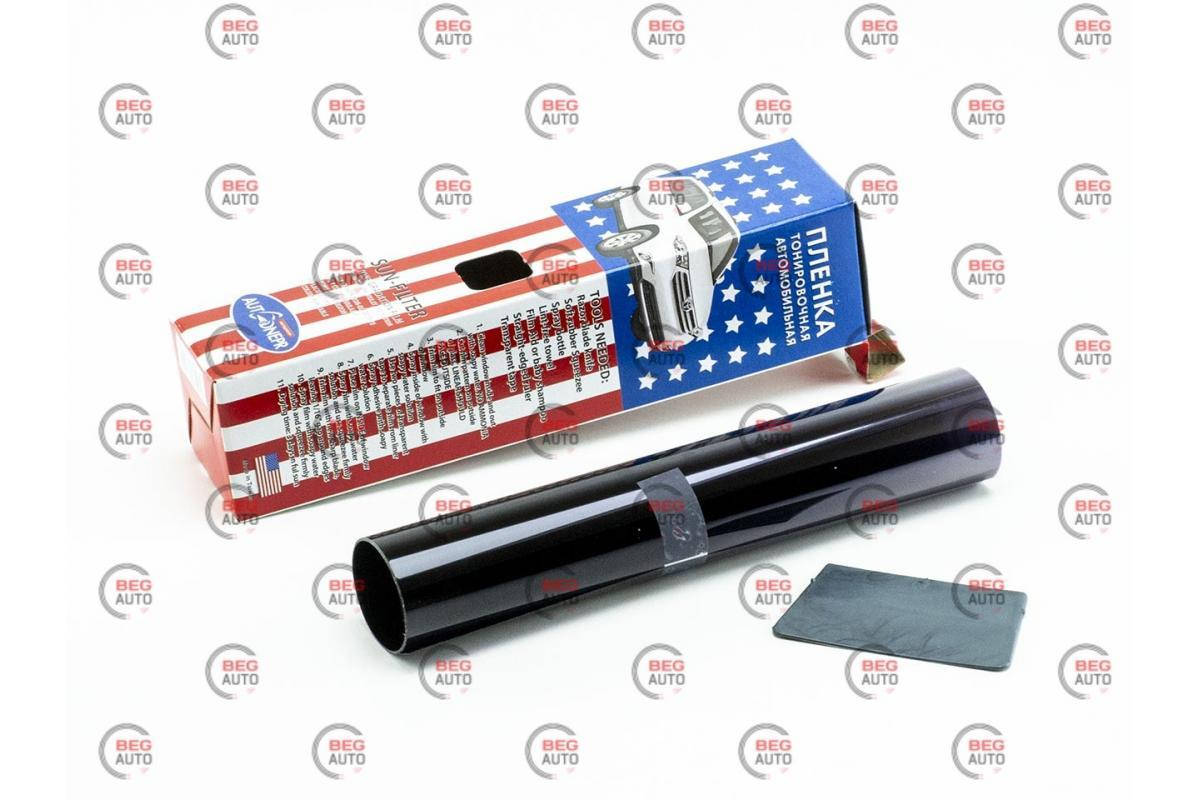 

Пленка - полоса тонировочная лобовая AUTODNEPR 0.2x1.5m Black с переходом, Черный