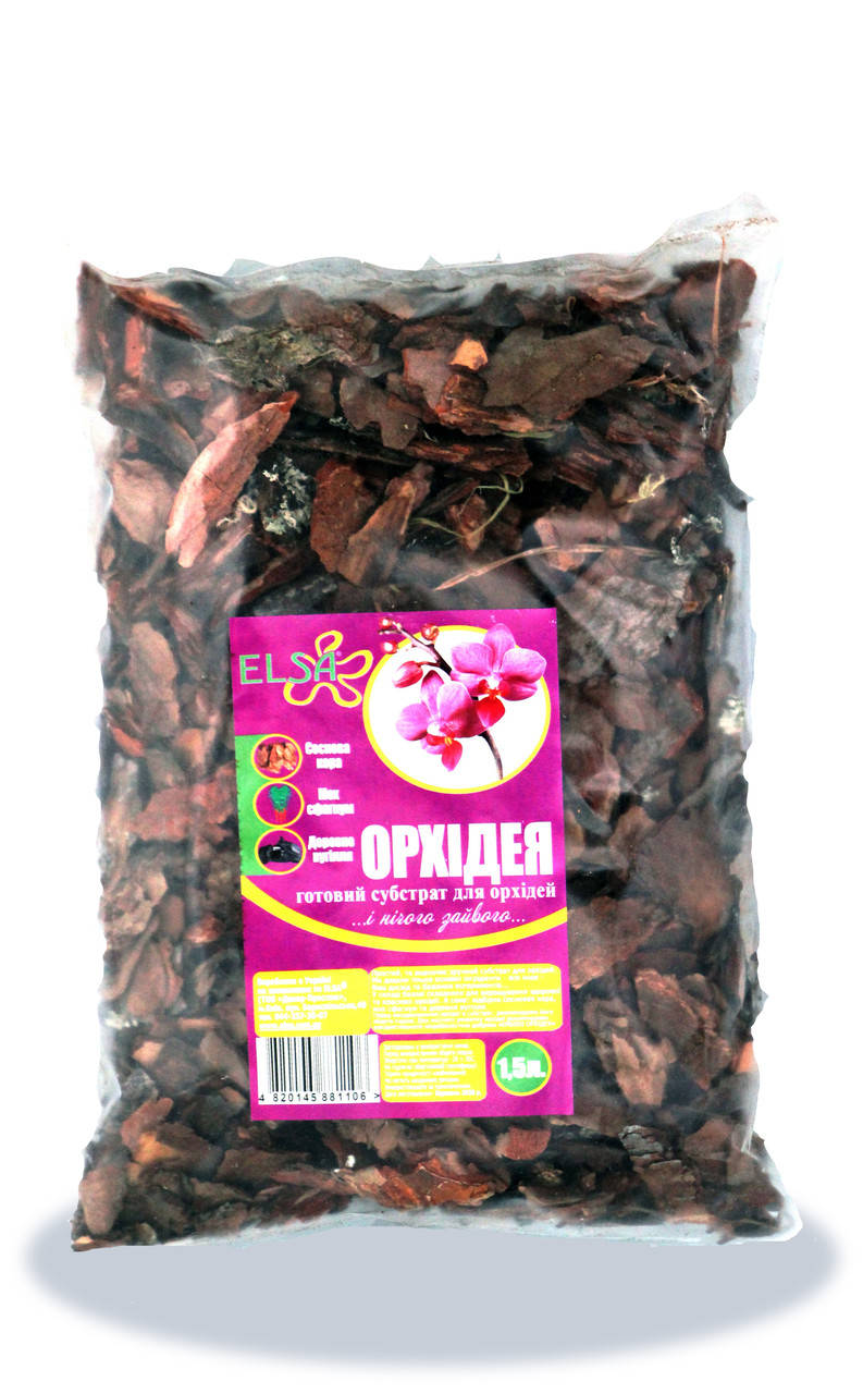 

Субстрат Elsa для орхидей 1,5 л (orhid1.5l)