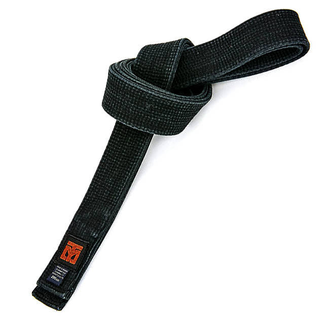 

Пояс для кимоно MTO черный BO-7251 300 см