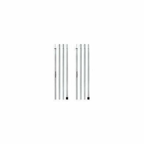 

Стійки для тенту сталеві оцинковані Naturehike Steel poles Updated NH20PJ041, 16мм*2.4м, сірі (2 шт)